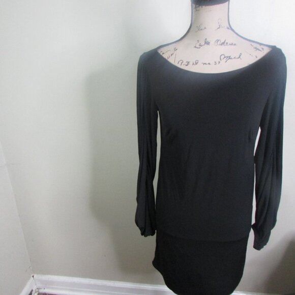 Laundry By Shelli Segal Dress 4 Black - Picture 2 of 12